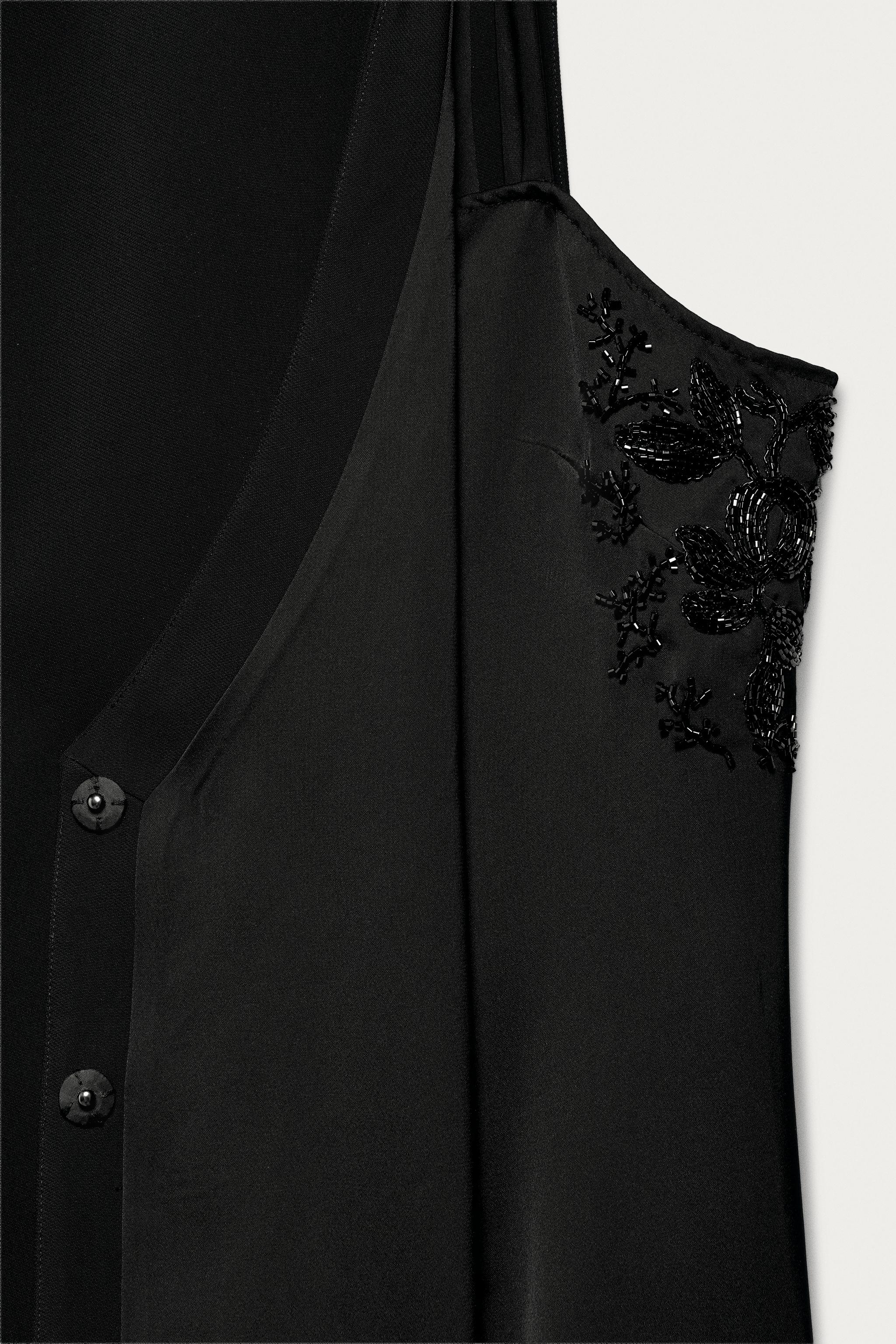 BEADED MINI DRESS MARISA BERENSON X ZARA